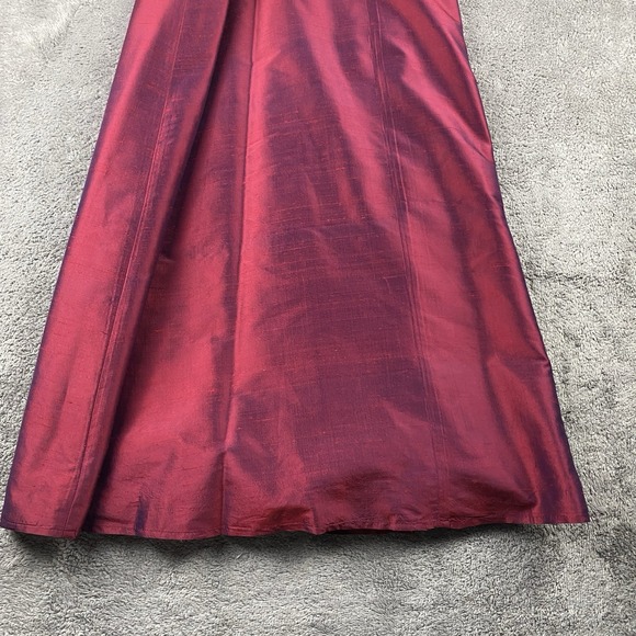 MW Maxi Dress Womens 12P Red - Picture 10 of 12